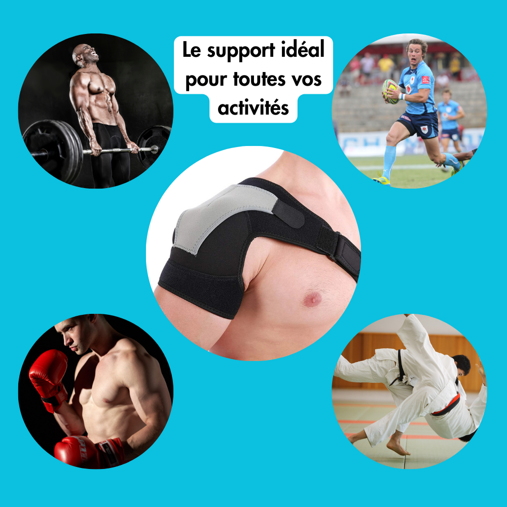 Adjustable Compression Shoulder Support – Naturally Relieve Your Shoulder Pain