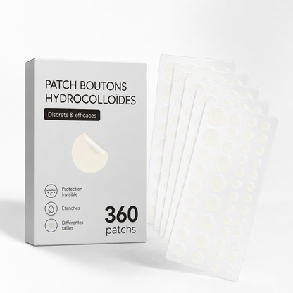 Hydrocolloid Pimple Patches – 360 Pieces