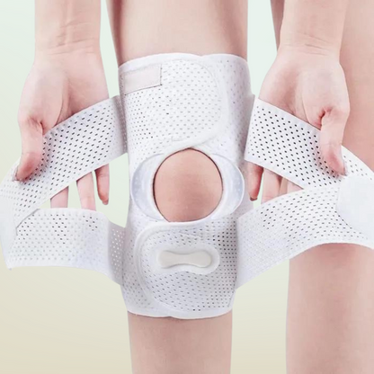 Kniebandage mit seitlichen Stabilisatoren