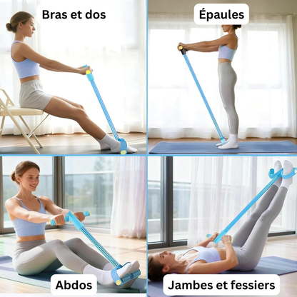 Multifunktionales Fitnessband – Straffen Sie Ihren Körper in wenigen Minuten am Tag