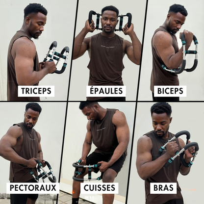 Appareil de musculation multifonctions à résistance réglable