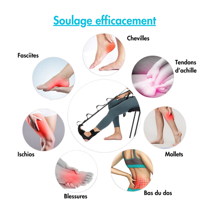 Therapeutic Stretching Strap – Relieve your pain and regain your mobility