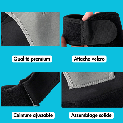 Épaulière de compression ajustable – Soulagez vos douleurs à l’épaule naturellement