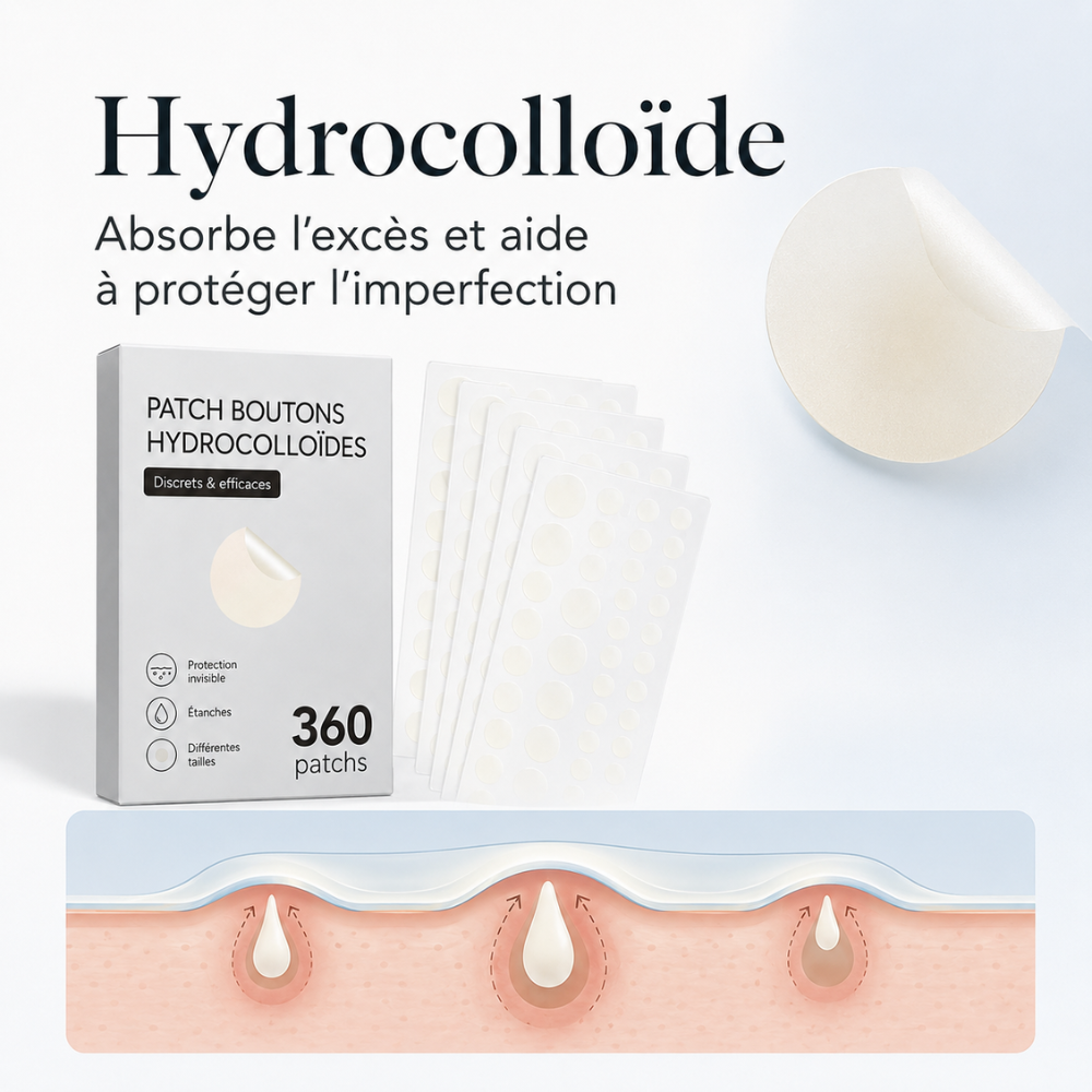 Hydrocolloid Pimple Patches – 360 Pieces