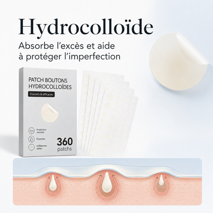 Hydrocolloid Pimple Patches – 360 Pieces