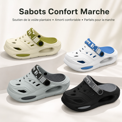Sabots Confort Marche – soutien de la voûte plantaire