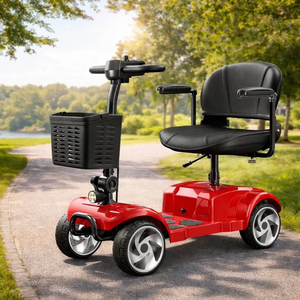 Oakway Wayfarer 4 — Foldable 4-Wheel Travel Mobility Scooter